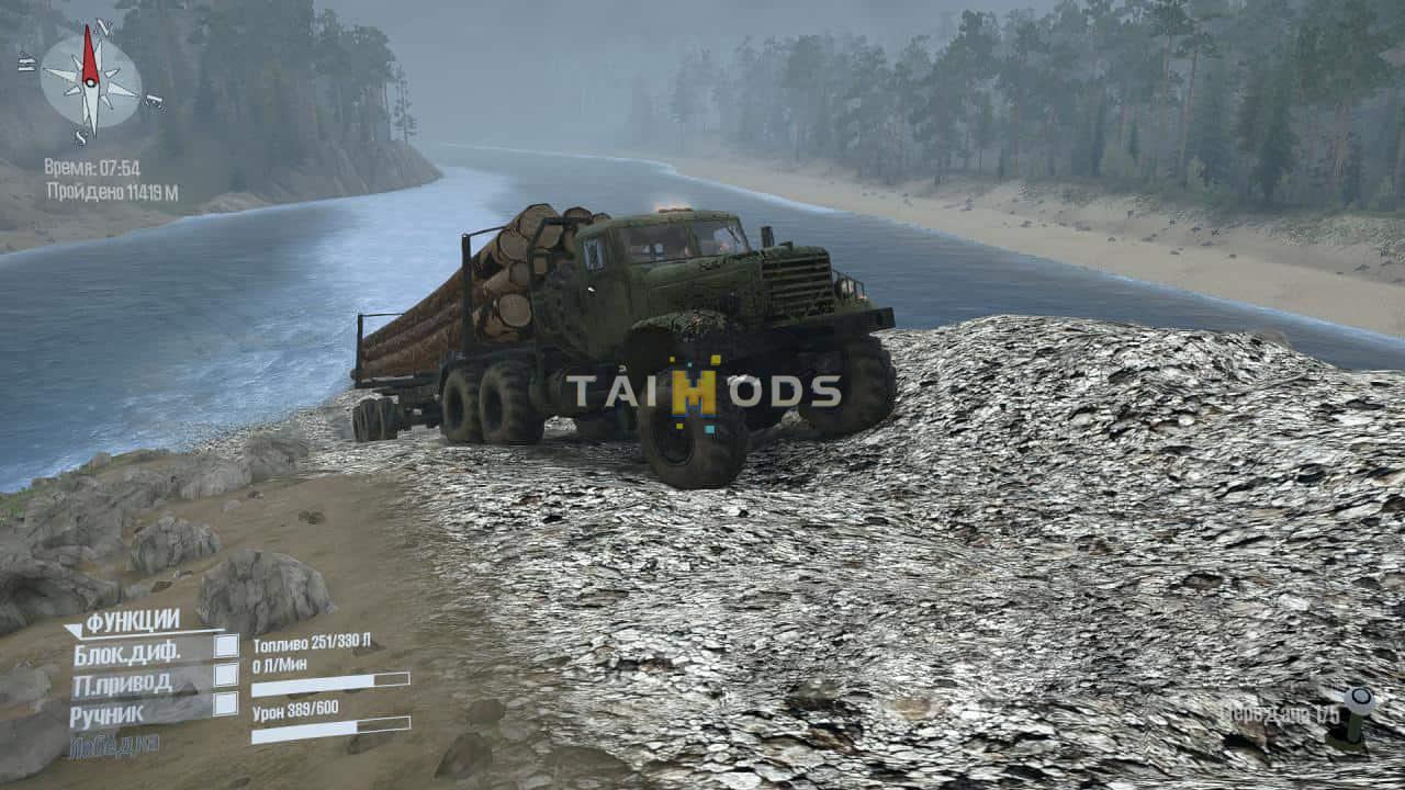 Spintires:Mudrunner - Cutting-Out Map V1.1 (V14.08.19) Spintires:Mudrunner - Cutting-Out Map V1.1 (V14.08.19)