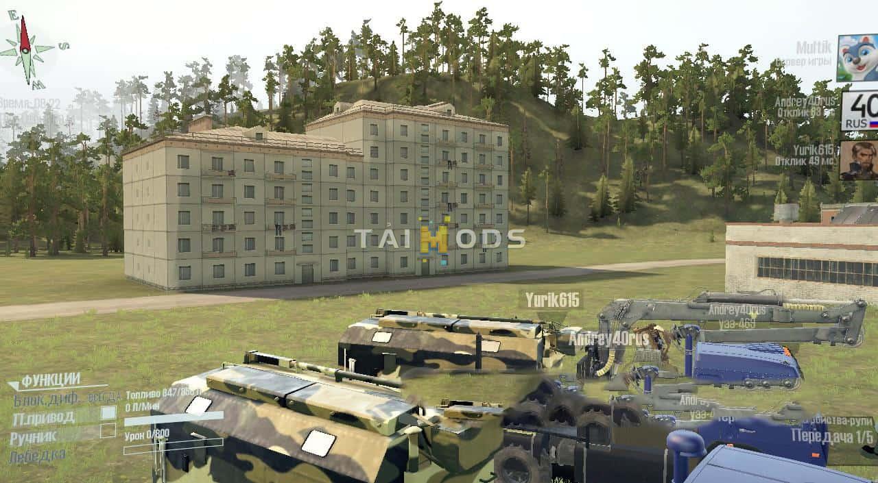 Spintires:Mudrunner - 8 Roads Map V1.0 (V14.08.19) Spintires:Mudrunner - 8 Roads Map V1.0 (V14.08.19)