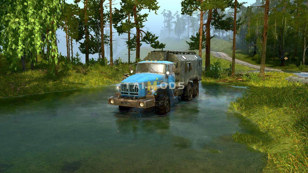 Spintires:Mudrunner - Deep Purple Map V1 (V14.08.19) Spintires:Mudrunner - Deep Purple Map V1 (V14.08.19)