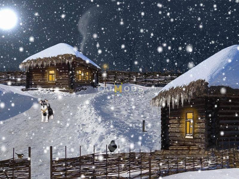 Spintires:Mudrunner - Objects for Winter Cards V1 (V14.08.19)