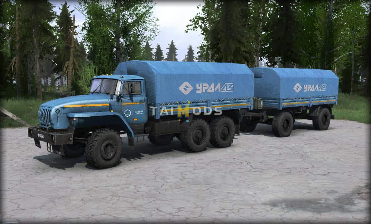 Spintires:Mudrunner - Ural Pack V1 (V14.08.19) Spintires:Mudrunner - Ural Pack V1 (V14.08.19)