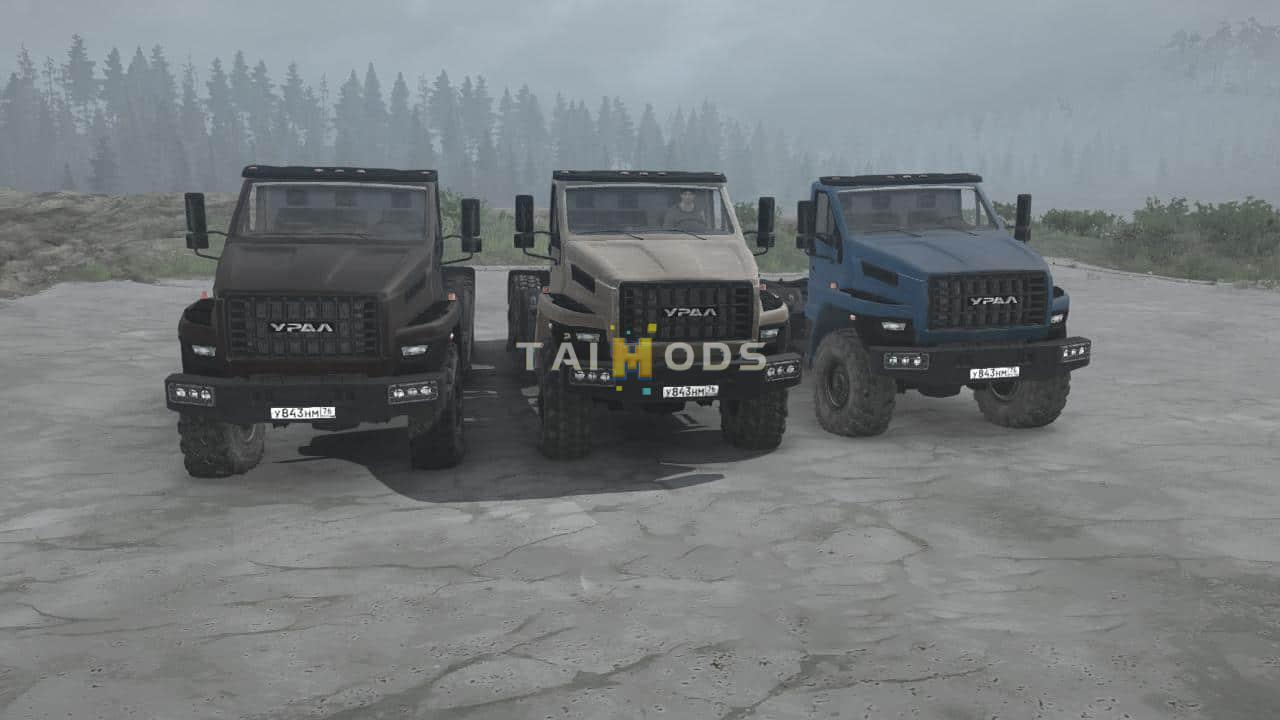 Spintires:Mudrunner - Ural Next Pack V02.01.20 (V14.08.19)
