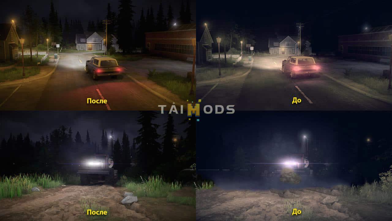 Spintires:Mudrunner - Realistic Graphics Adega Mod Pack V1.9 (V14.08.19) Spintires:Mudrunner - Realistic Graphics Adega Mod Pack V1.9 (V14.08.19)