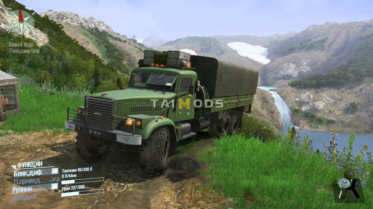 Spintires:Mudrunner - Textures Pack for KrAZ 257 Original V1.0 (V25.02.21) Spintires:Mudrunner - Textures Pack for KrAZ 257 Original V1.0 (V25.02.21)