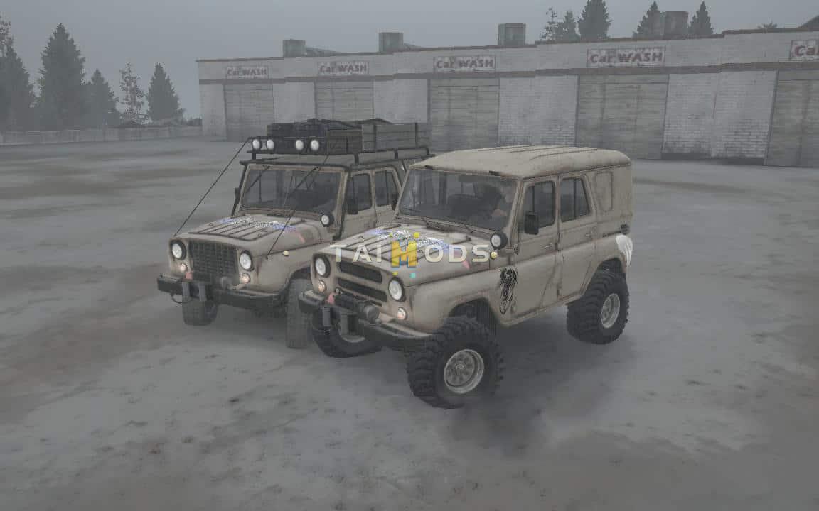 Spintires:Mudrunner - Texture Default Uaz V2.1 (V14.08.19) Spintires:Mudrunner - Texture Default Uaz V2.1 (V14.08.19)
