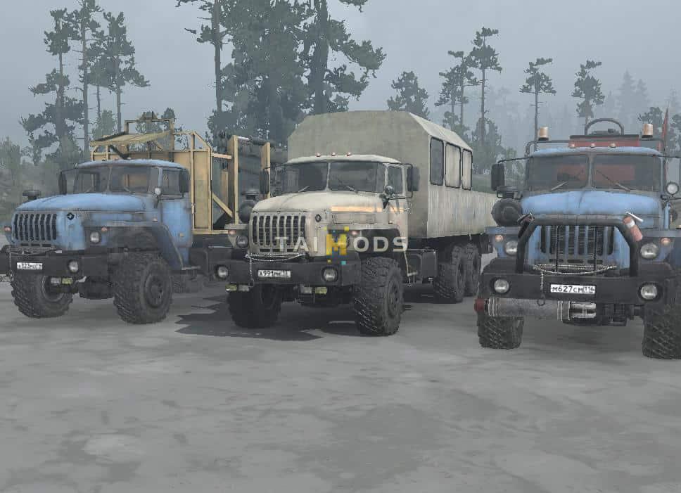 Spintires:Mudrunner - Ural-4320-40 Texture V1 (V14.08.19) Spintires:Mudrunner - Ural-4320-40 Texture V1 (V14.08.19)