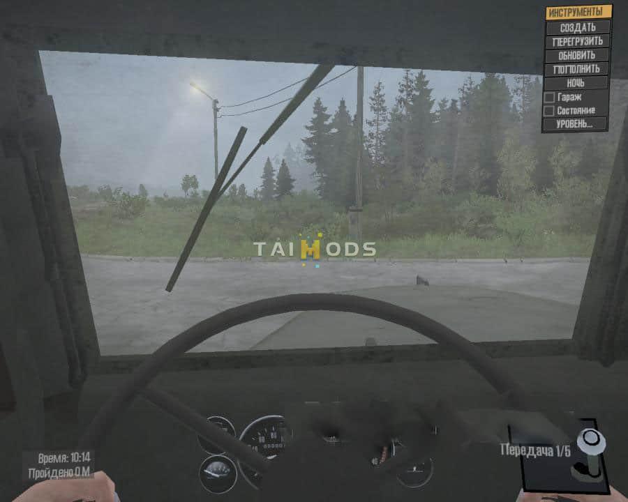 Spintires:Mudrunner - The New (Old) Dashboard for Default V1.0 (V14.08.19)