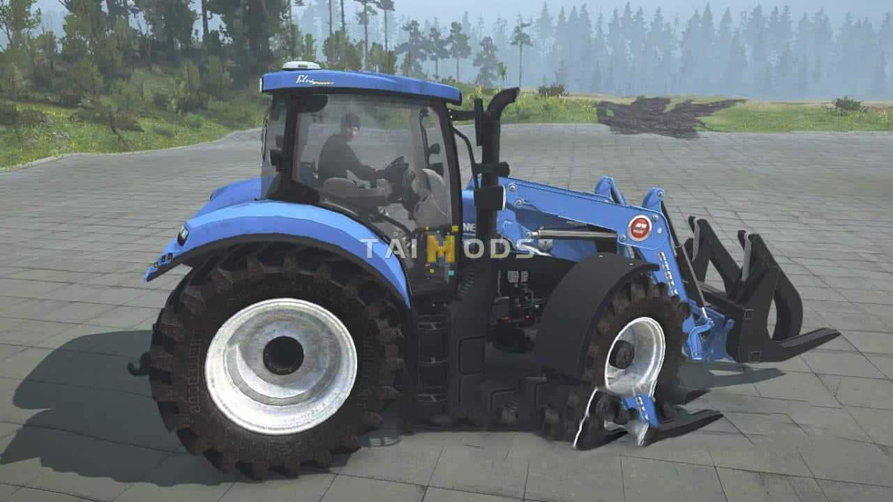 Spintires:Mudrunner - New Holland T6.175 Tractor V1.0 (V14.08.19) Spintires:Mudrunner - New Holland T6.175 Tractor V1.0 (V14.08.19)