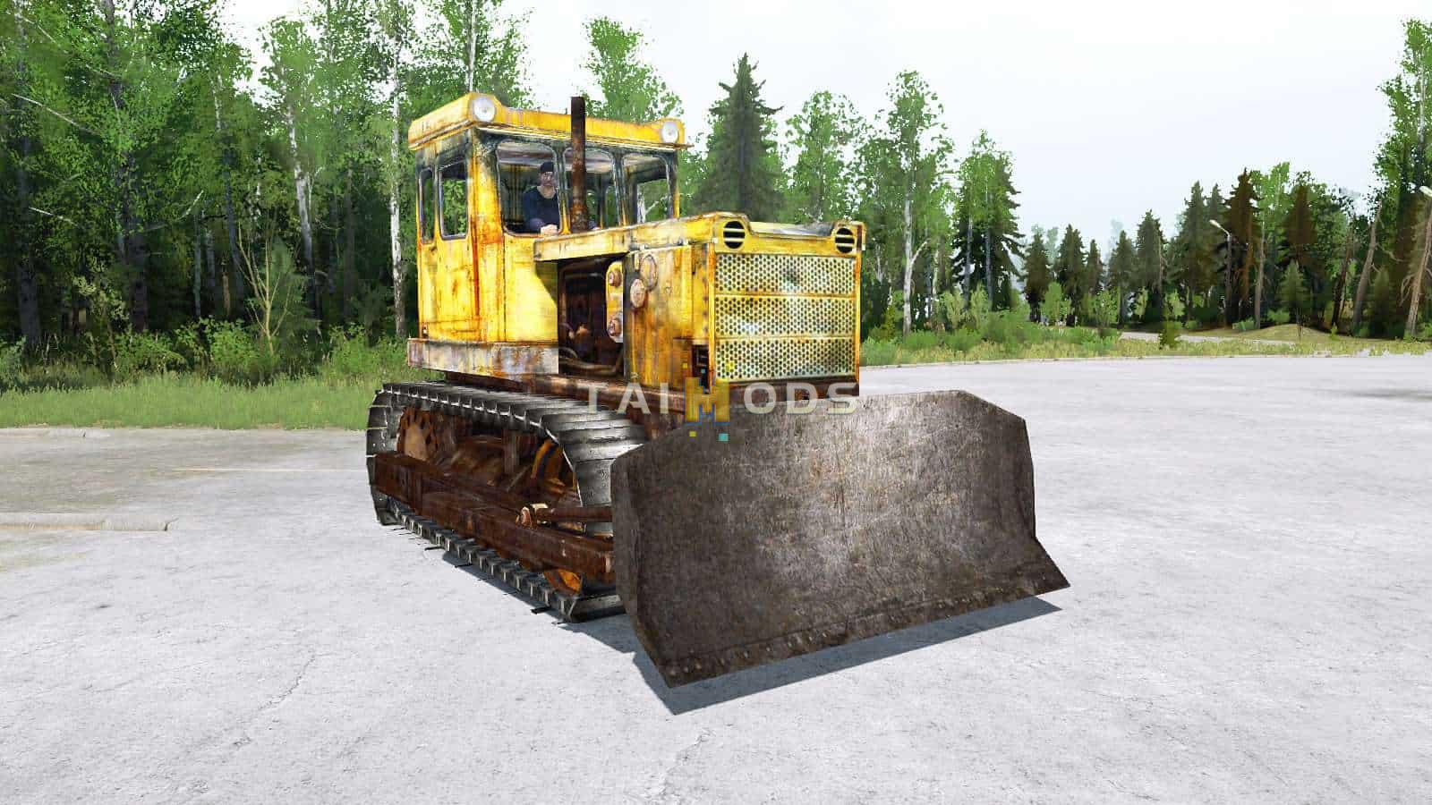 Spintires:Mudrunner - T-130 Tractor (V14.08.19)