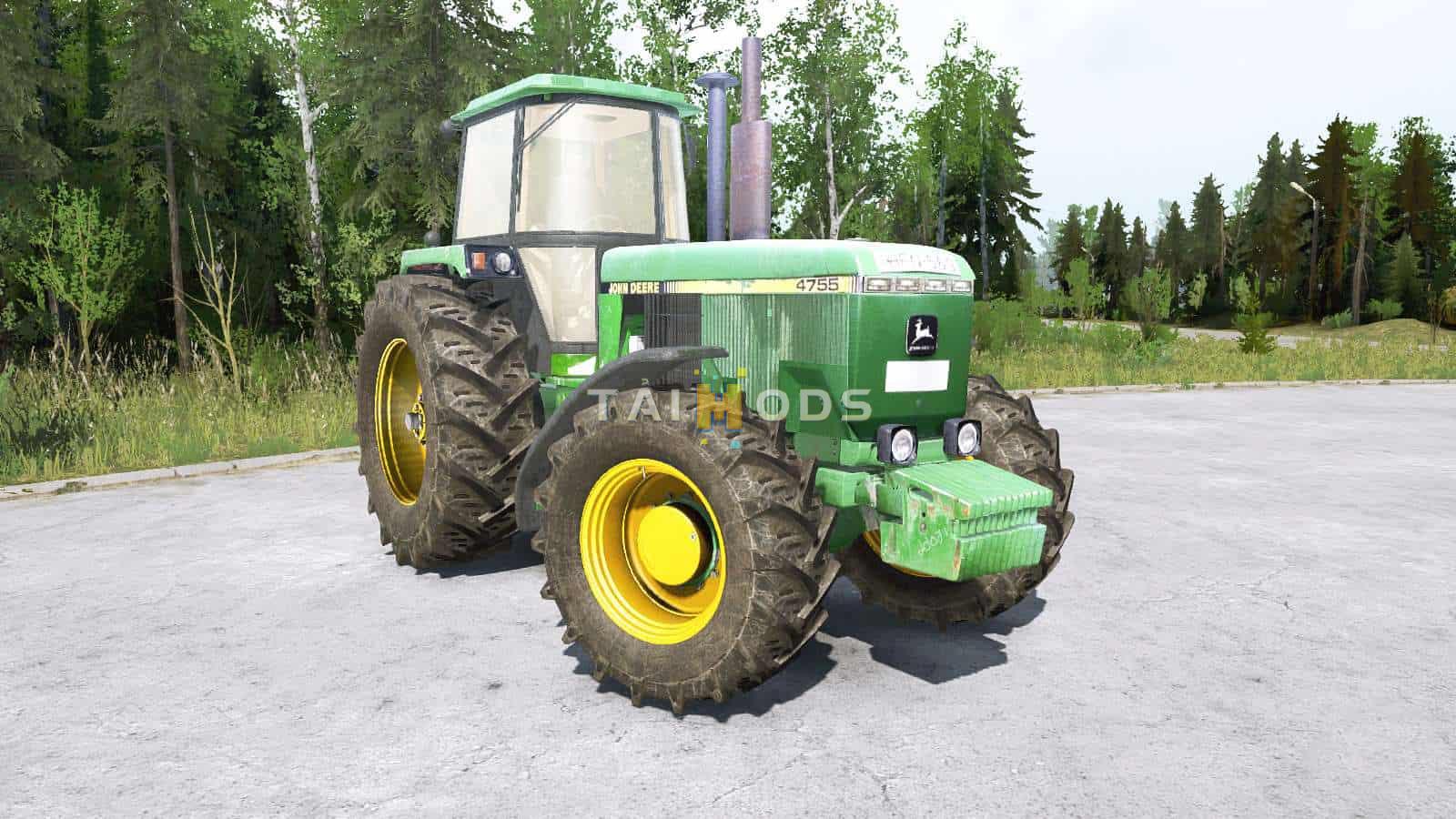 Spintires:Mudrunner - John Deere 4755 Tractor (V14.08.19) Spintires:Mudrunner - John Deere 4755 Tractor (V14.08.19)