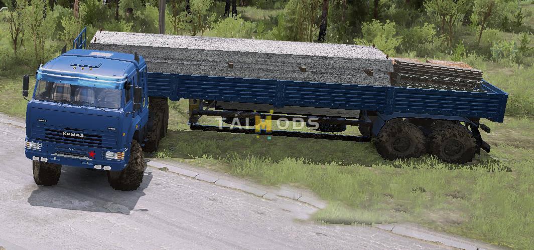 Spintires:Mudrunner - Kamaz Batyr Truck V03.05.21 (V25.02.21) Spintires:Mudrunner - Kamaz Batyr Truck V03.05.21 (V25.02.21)