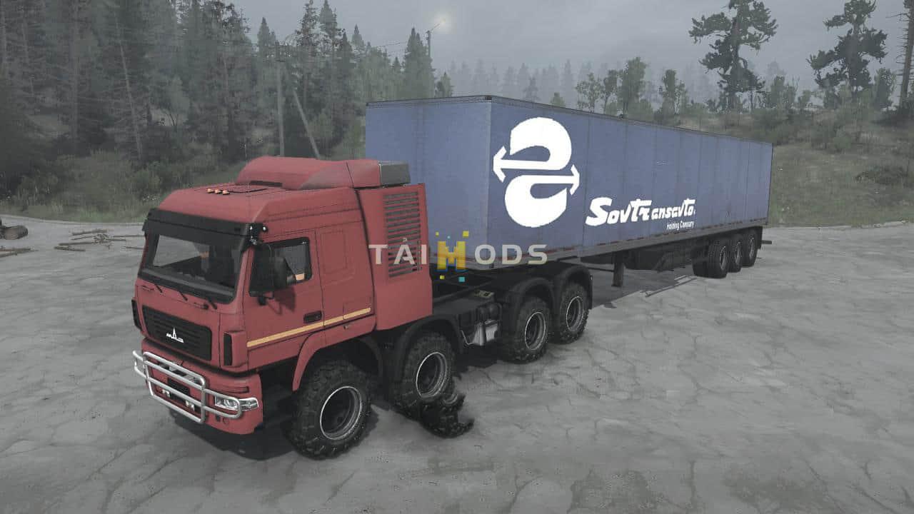 Spintires:Mudrunner - Maz-6516B9 8x8 Truck V14.02.21 (V12.10.20) Spintires:Mudrunner - Maz-6516B9 8x8 Truck V14.02.21 (V12.10.20)
