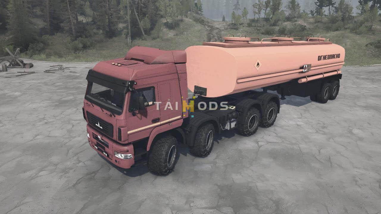 Spintires:Mudrunner - Maz-6516B9 8x8 Truck V11.02.21 (V12.10.20) Spintires:Mudrunner - Maz-6516B9 8x8 Truck V11.02.21 (V12.10.20)