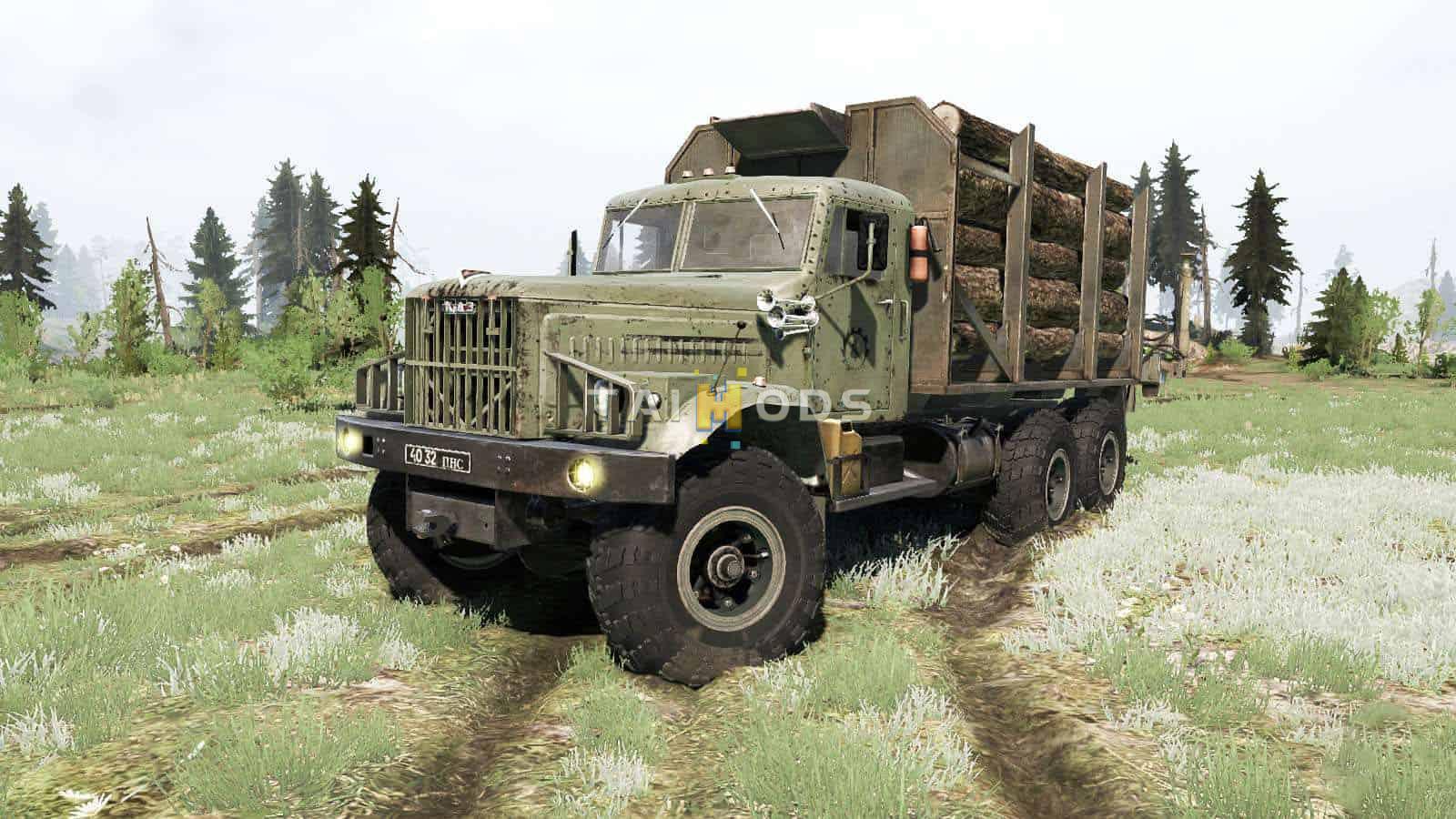 Spintires:Mudrunner - KRAz 255 6x6 Truck (V14.08.19) Spintires:Mudrunner - KRAz 255 6x6 Truck (V14.08.19)