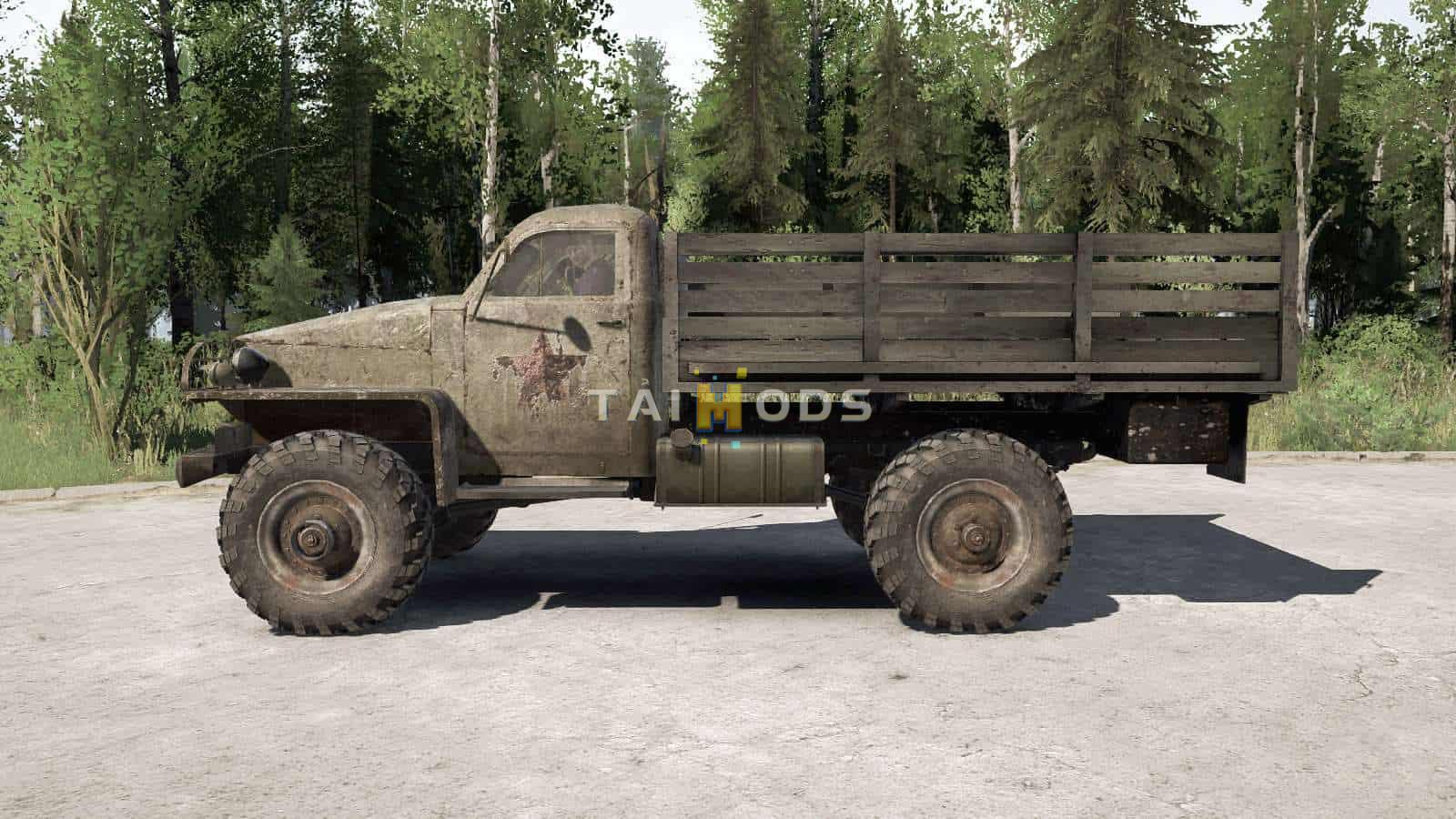 Spintires:Mudrunner - Gaz 63 1943 Truck (V14.08.19) Spintires:Mudrunner - Gaz 63 1943 Truck (V14.08.19)