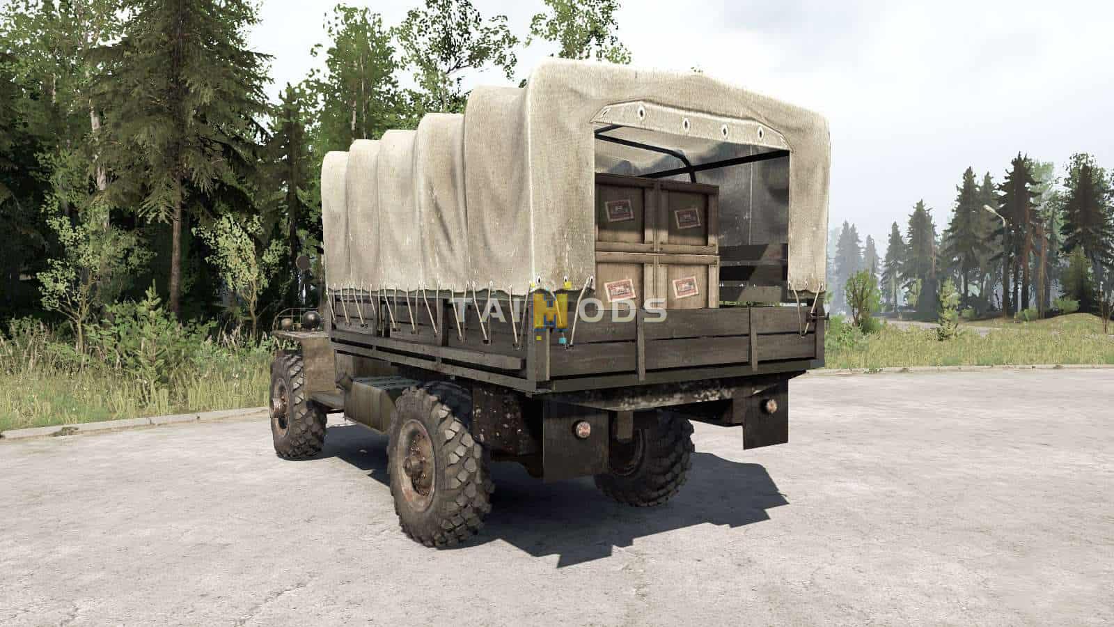 Spintires:Mudrunner - Gaz 63 1943 Truck (V14.08.19) Spintires:Mudrunner - Gaz 63 1943 Truck (V14.08.19)