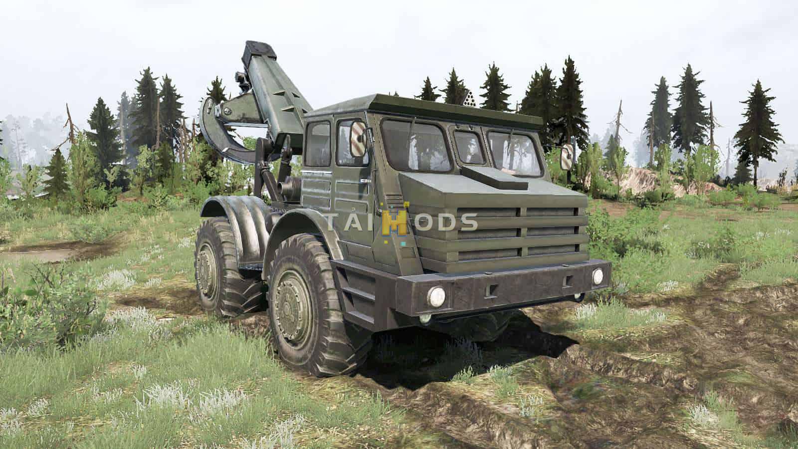 Spintires:Mudrunner - Moaz 74111 4x4 Truck (V14.08.19) Spintires:Mudrunner - Moaz 74111 4x4 Truck (V14.08.19)