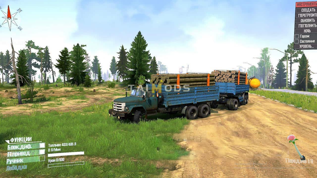 Spintires:Mudrunner - Zil 133 Truck V1.0 (V14.08.19) Spintires:Mudrunner - Zil 133 Truck V1.0 (V14.08.19)