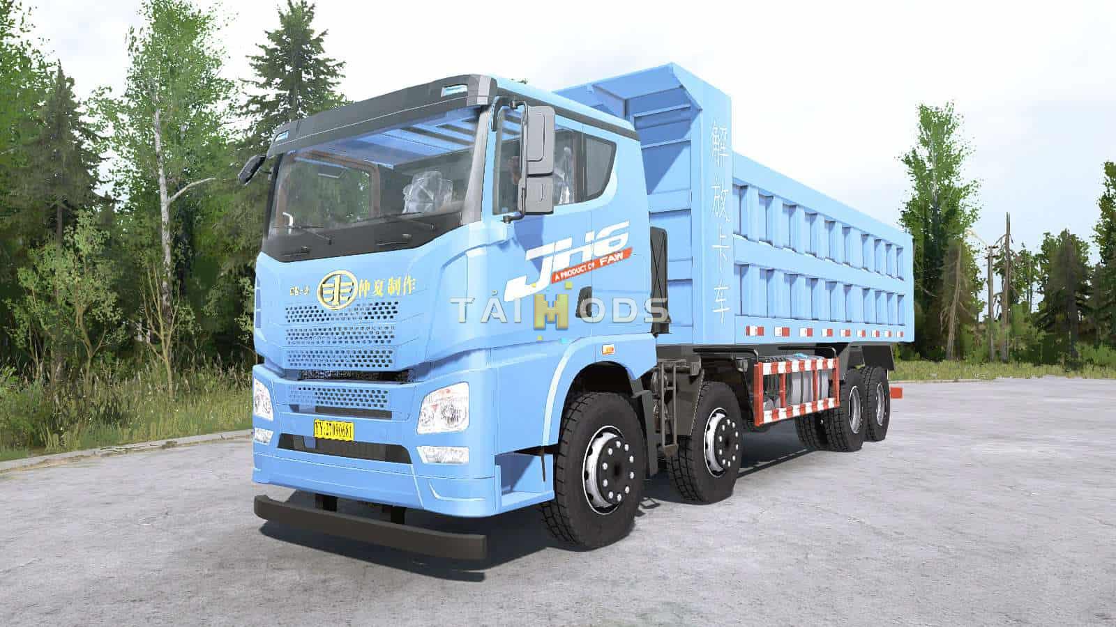 Spintires:Mudrunner - Faw Jiefang JH6 8x8 Dump Truck (V14.08.19) Spintires:Mudrunner - Faw Jiefang JH6 8x8 Dump Truck (V14.08.19)