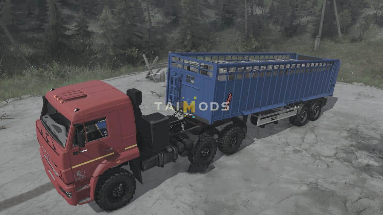 Spintires:Mudrunner - KamAZ-6522-53 Truck V21.12.20 (V24.11.20) Spintires:Mudrunner - KamAZ-6522-53 Truck V21.12.20 (V24.11.20)