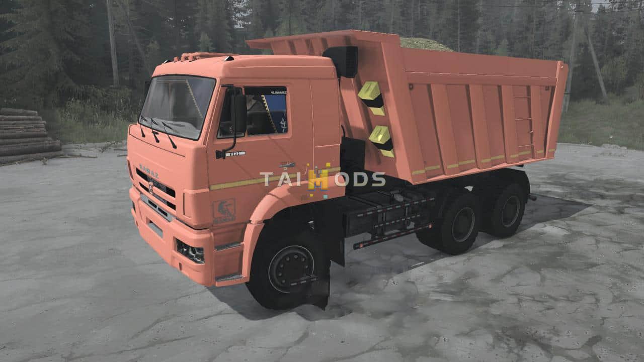 Spintires:Mudrunner - KamAZ-6522-53 Truck V21.12.20 (V24.11.20) Spintires:Mudrunner - KamAZ-6522-53 Truck V21.12.20 (V24.11.20)