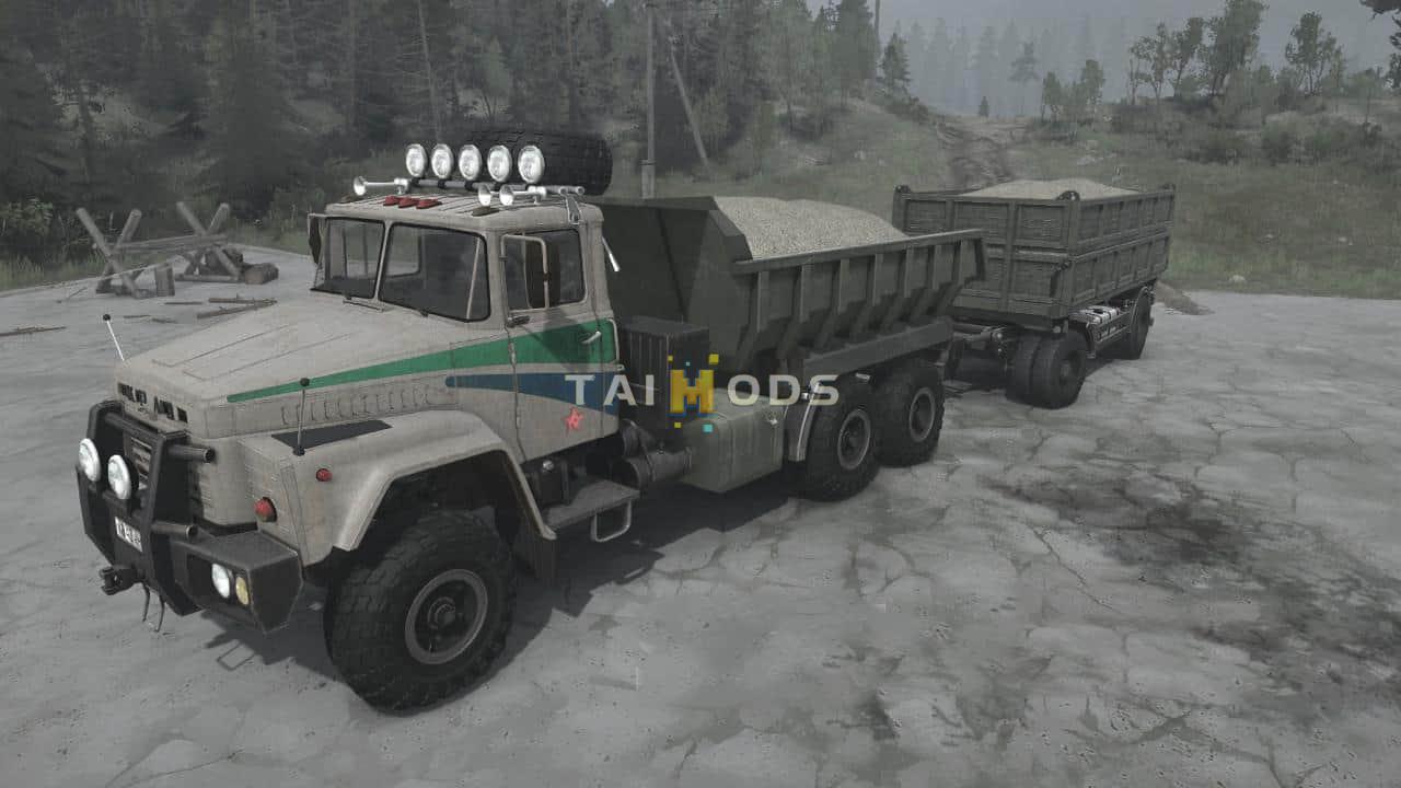 Spintires:Mudrunner - Kraz RSK Truck V15.11.20 (V24.11.20) Spintires:Mudrunner - Kraz RSK Truck V15.11.20 (V24.11.20)