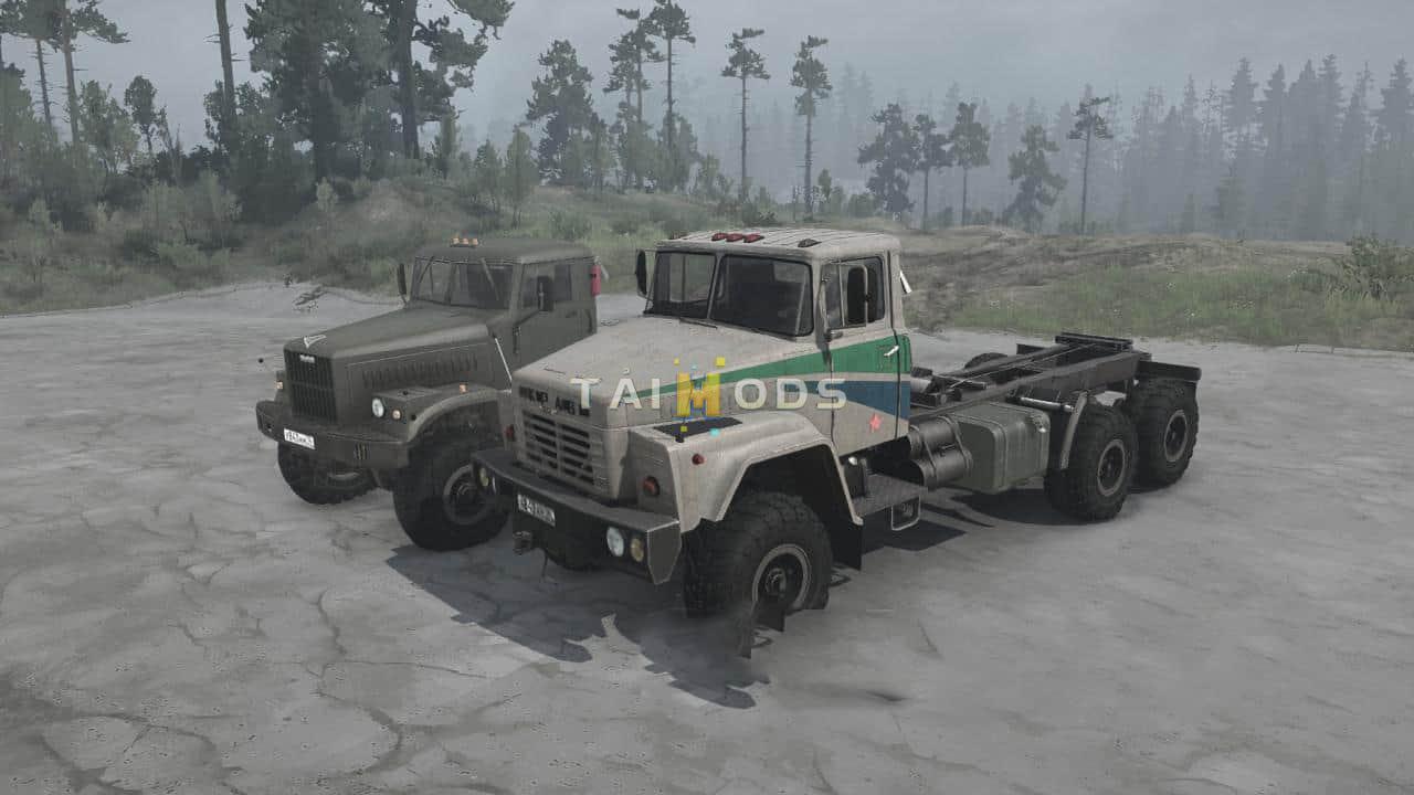 Spintires:Mudrunner - Kraz RSK Truck V15.11.20 (V24.11.20) Spintires:Mudrunner - Kraz RSK Truck V15.11.20 (V24.11.20)