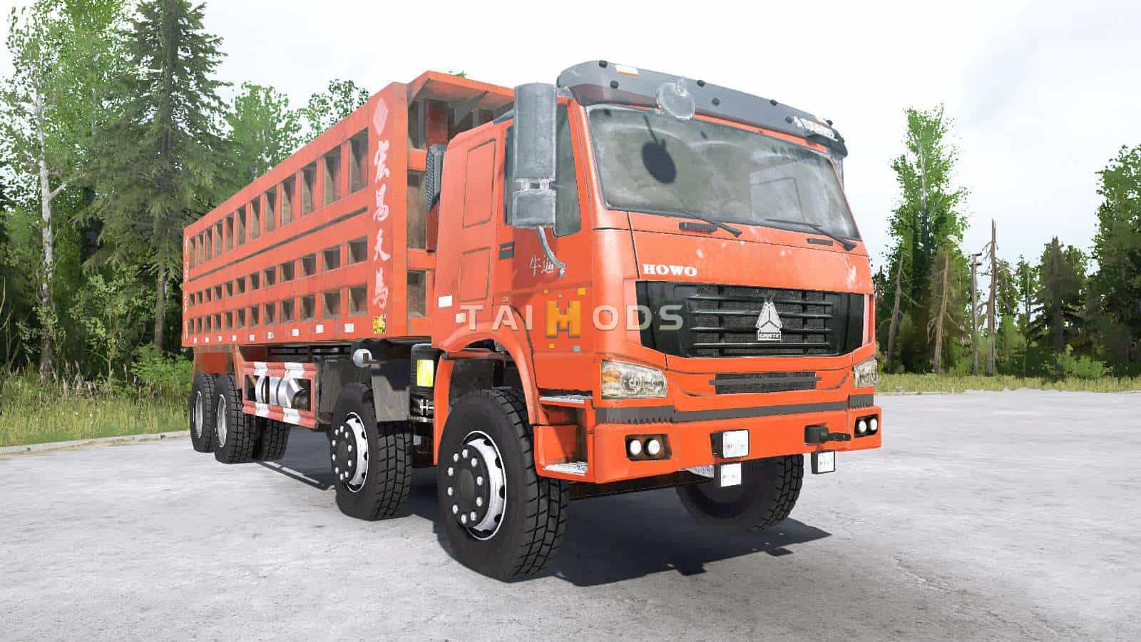 Spintires:Mudrunner - Howo 8x8 Dump Truck 2008 (V14.08.19) Spintires:Mudrunner - Howo 8x8 Dump Truck 2008 (V14.08.19)