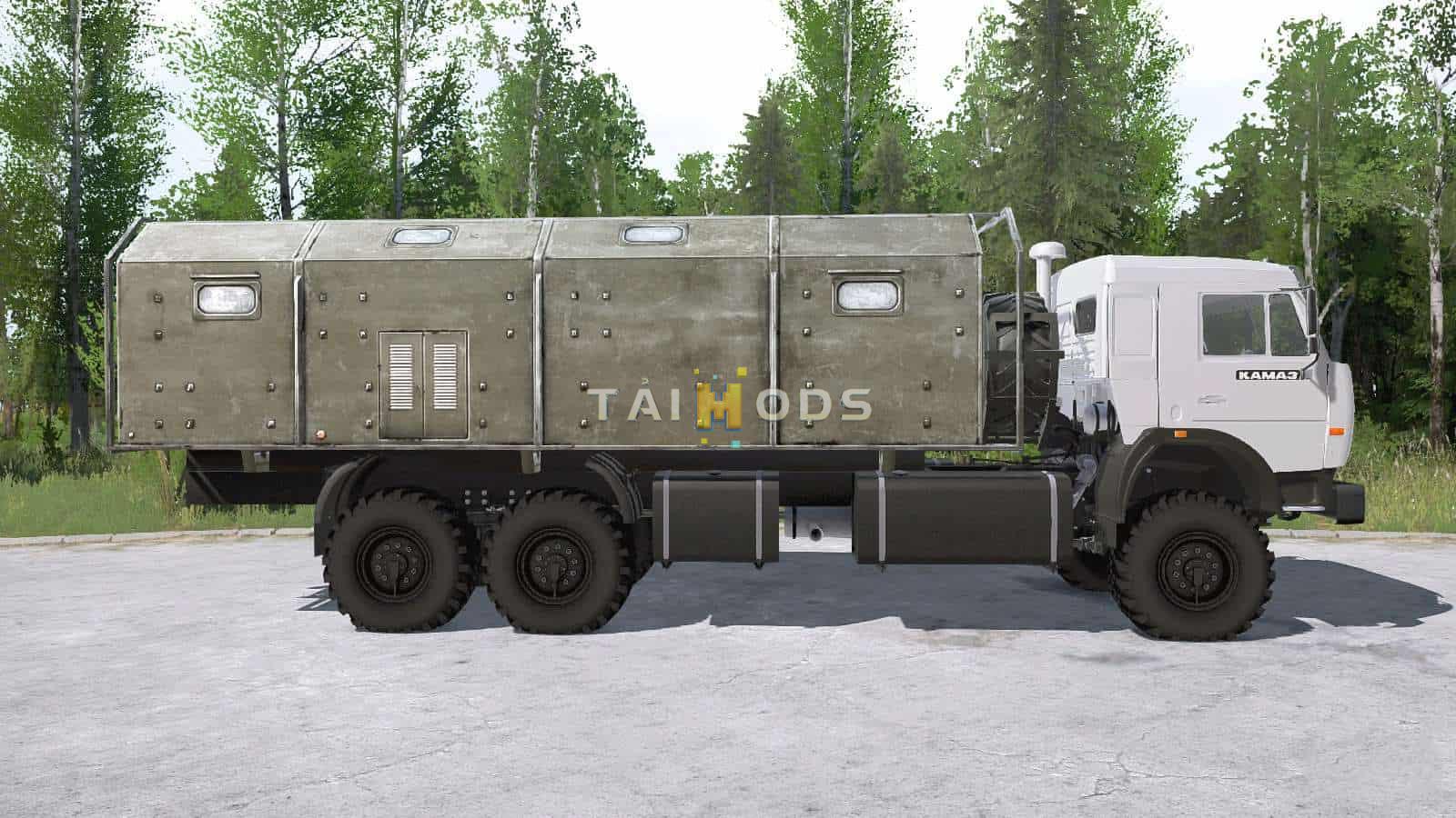 Spintires:Mudrunner - Kamaz 43118 Truck (V14.08.19) Spintires:Mudrunner - Kamaz 43118 Truck (V14.08.19)