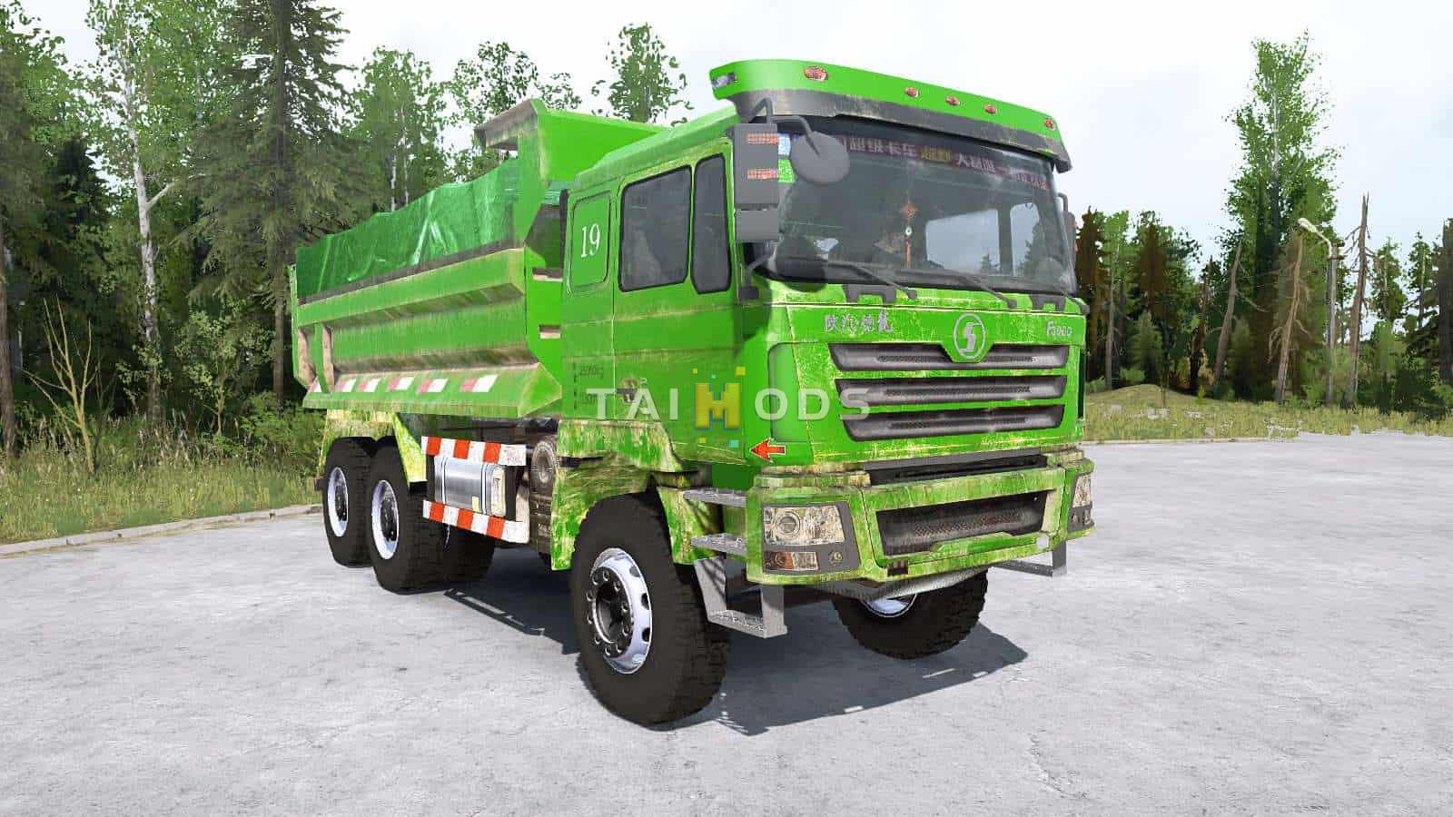 Spintires:Mudrunner - Shacman F3000 6x6 Dump Truck (V14.08.19) Spintires:Mudrunner - Shacman F3000 6x6 Dump Truck (V14.08.19)