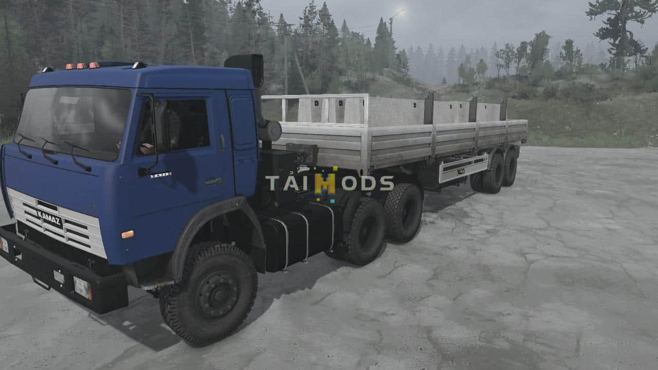 Spintires:Mudrunner - KamAZ-54115 Truck V03.12.20 (V24.11.20) Spintires:Mudrunner - KamAZ-54115 Truck V03.12.20 (V24.11.20)
