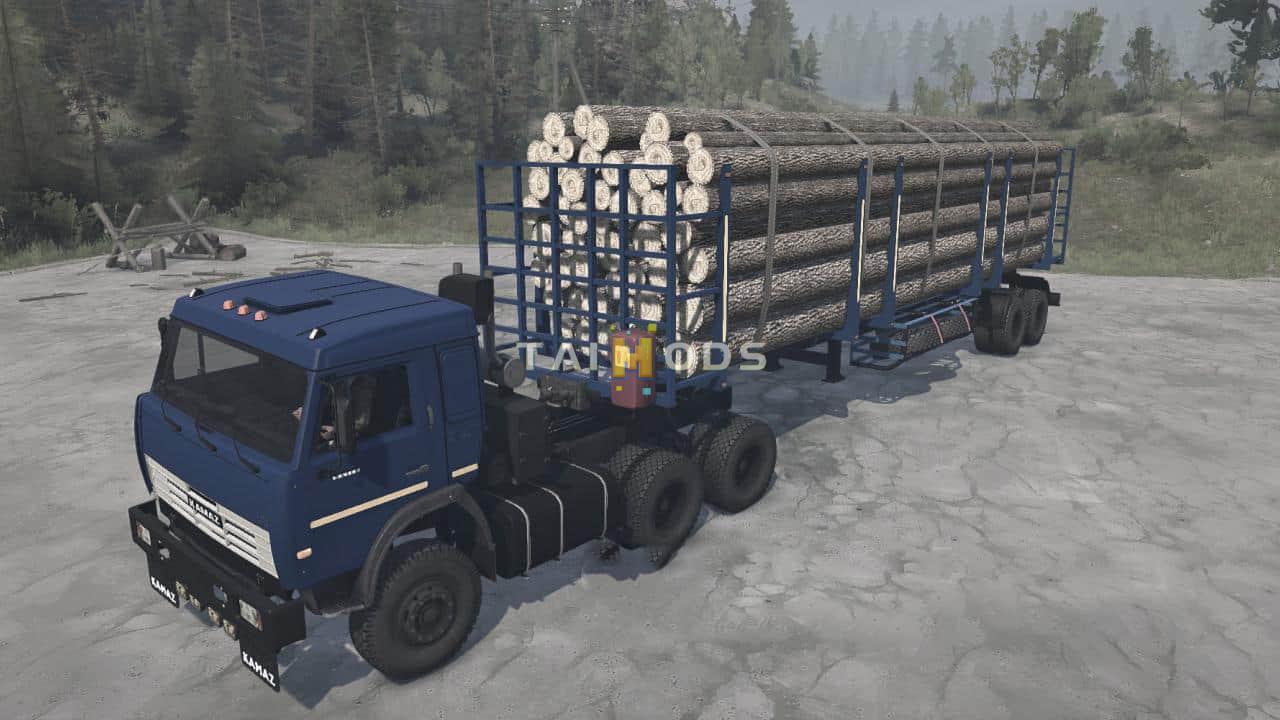Spintires:Mudrunner - KamAZ-54115 Truck V03.12.20 (V24.11.20) Spintires:Mudrunner - KamAZ-54115 Truck V03.12.20 (V24.11.20)