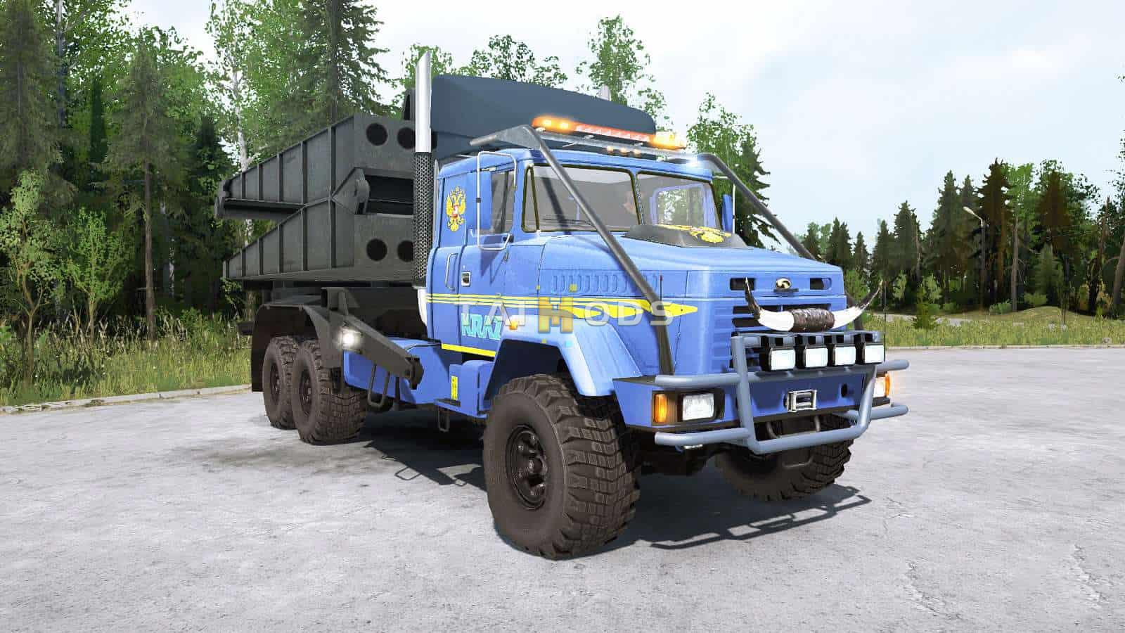 Spintires:Mudrunner - KRAz-63221 Truck (V14.08.19) Spintires:Mudrunner - KRAz-63221 Truck (V14.08.19)