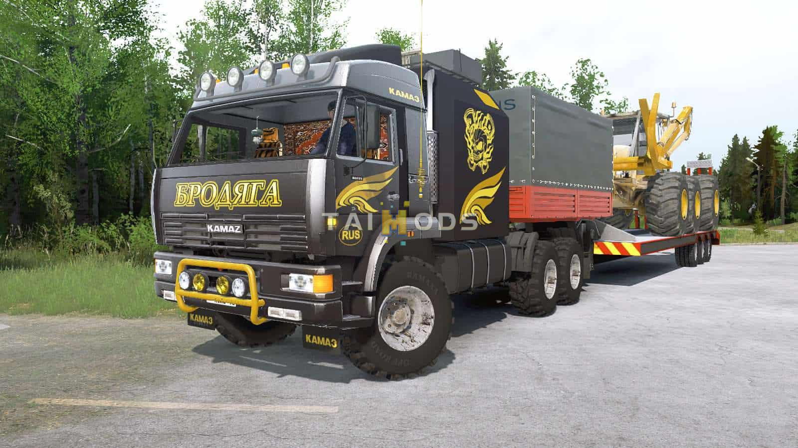 Spintires:Mudrunner - Kamaz-65224 Truck (V14.08.19) Spintires:Mudrunner - Kamaz-65224 Truck (V14.08.19)