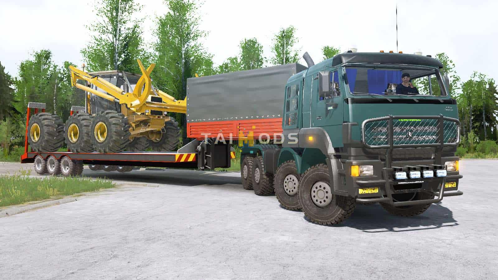 Spintires:Mudrunner - Kamaz-65228 Truck (V14.08.19) Spintires:Mudrunner - Kamaz-65228 Truck (V14.08.19)