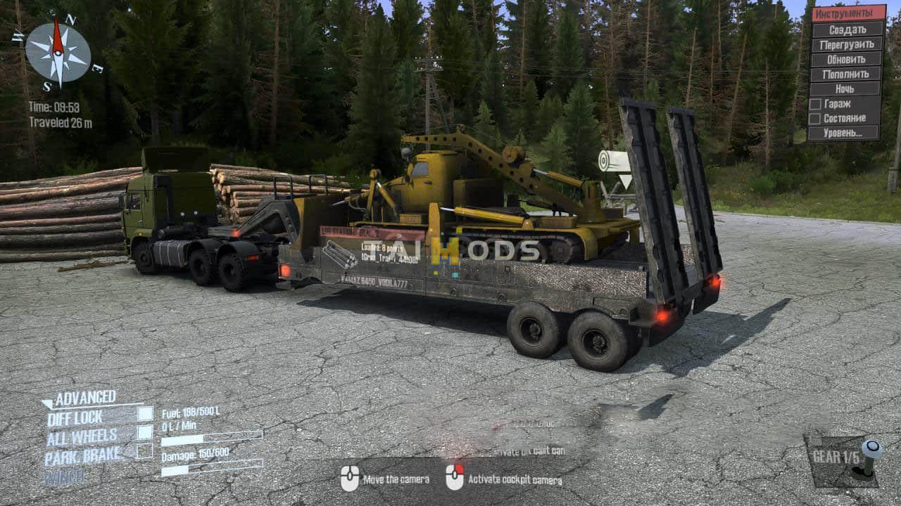 Spintires:Mudrunner - KamaAZ 6460 Military Truck V20.11.20 (V14.08.19) Spintires:Mudrunner - KamaAZ 6460 Military Truck V20.11.20 (V14.08.19)