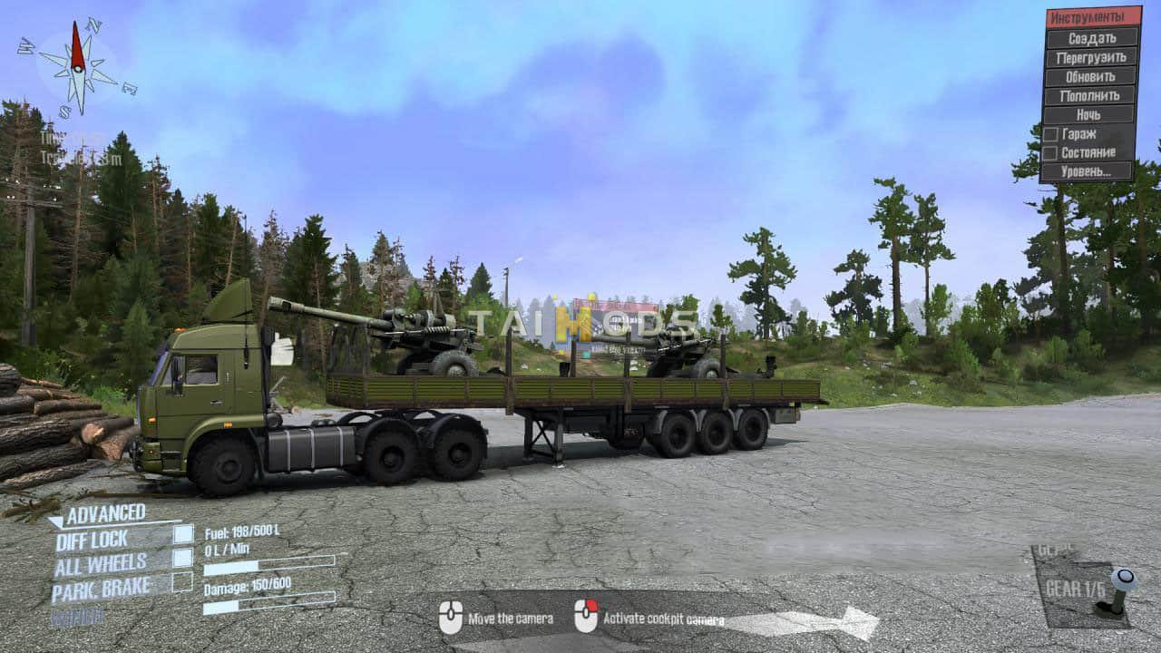 Spintires:Mudrunner - KamaAZ 6460 Military Truck V20.11.20 (V14.08.19) Spintires:Mudrunner - KamaAZ 6460 Military Truck V20.11.20 (V14.08.19)