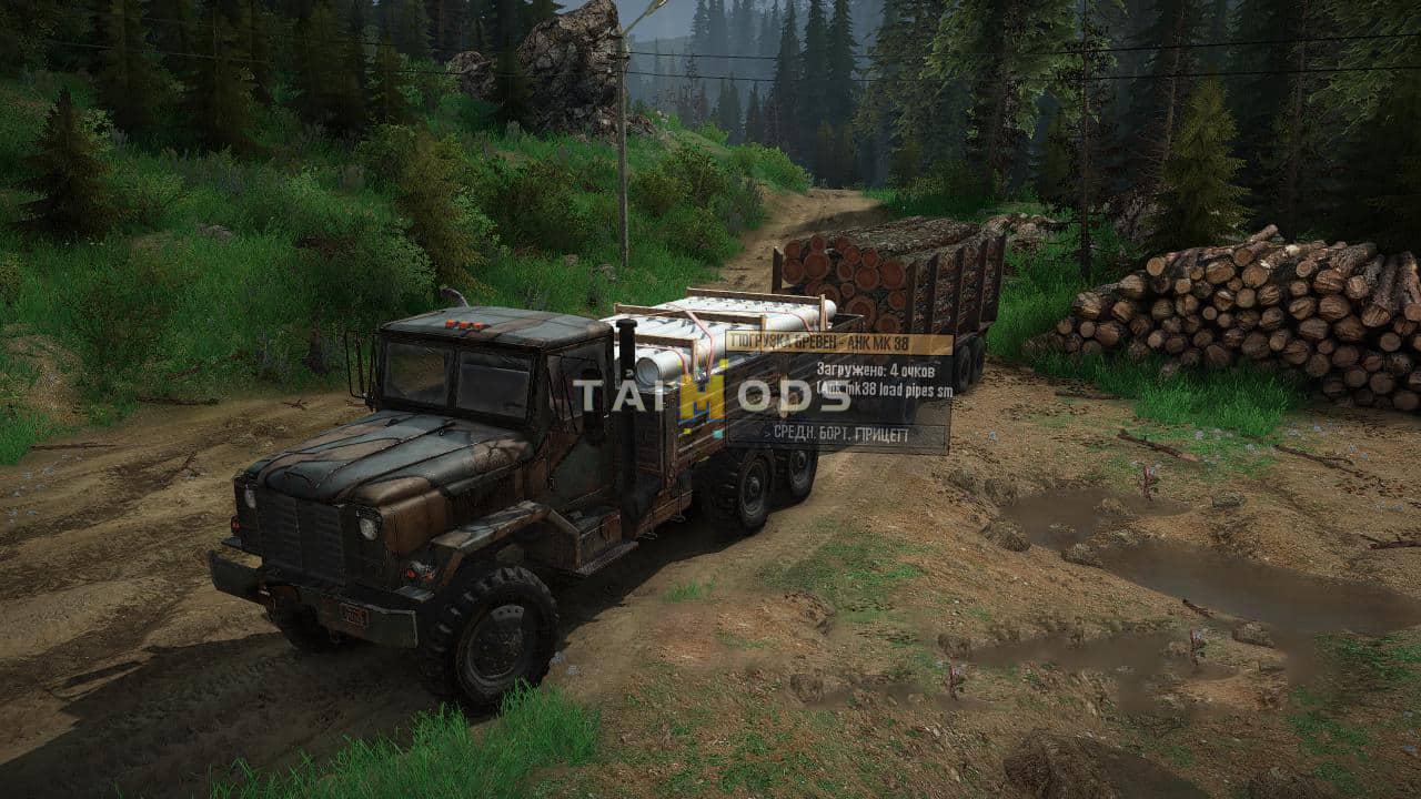 Spintires:Mudrunner - ANK MK 38 Truck V1.1 (V14.08.19) Spintires:Mudrunner - ANK MK 38 Truck V1.1 (V14.08.19)