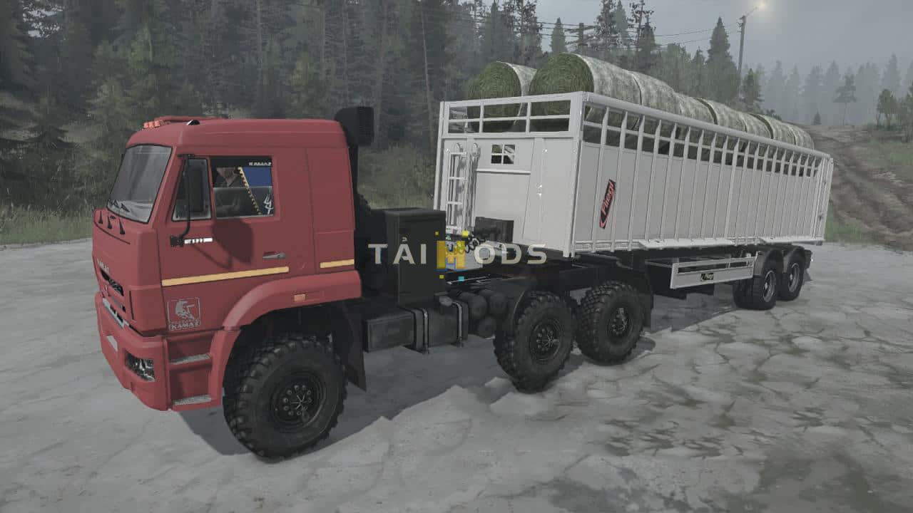 Spintires:Mudrunner - KamAZ-6522-53 Truck V14.11.20 (V14.08.19) Spintires:Mudrunner - KamAZ-6522-53 Truck V14.11.20 (V14.08.19)