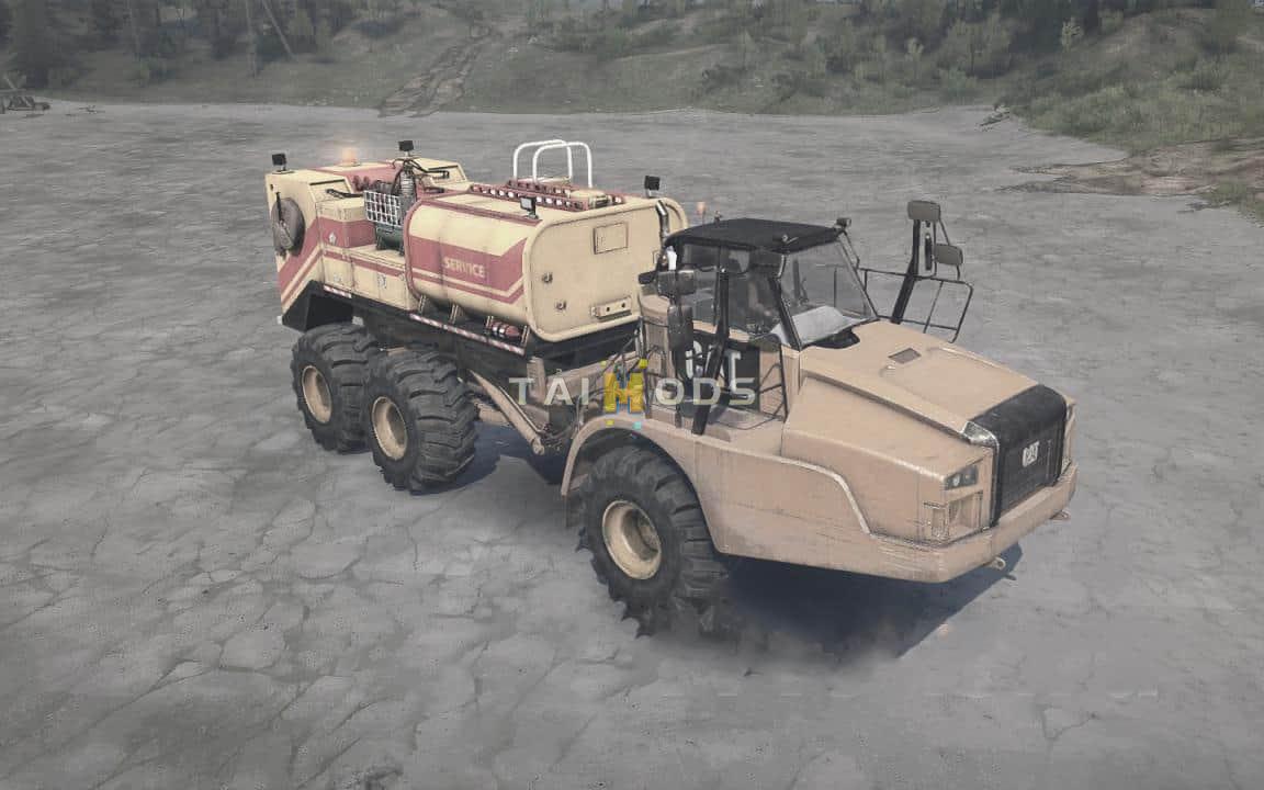 Spintires:Mudrunner - Cat 745C Truck V1.0 (V14.08.19) Spintires:Mudrunner - Cat 745C Truck V1.0 (V14.08.19)