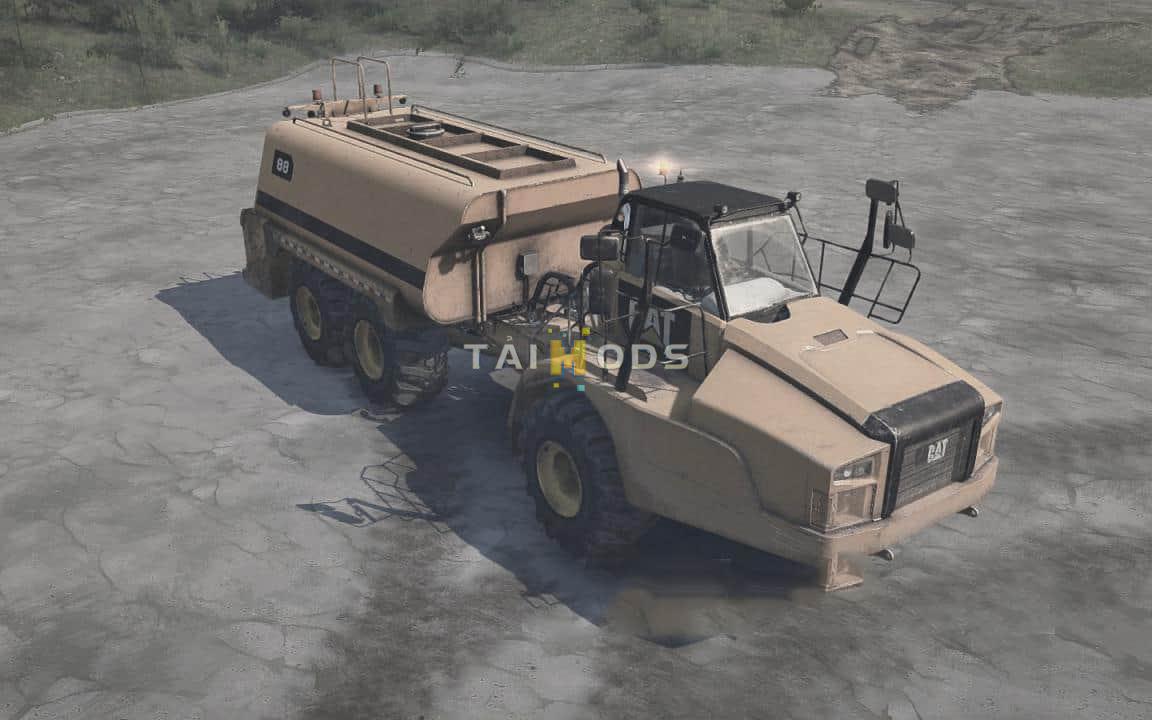 Spintires:Mudrunner - Cat 745C Truck V1.0 (V14.08.19) Spintires:Mudrunner - Cat 745C Truck V1.0 (V14.08.19)