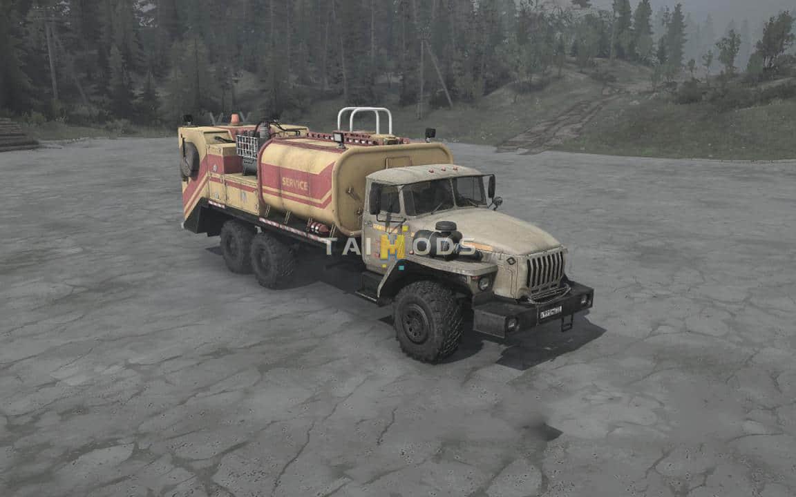 Spintires:Mudrunner - Ural 4320-40 Truck V3.0 (V10.06.19) Spintires:Mudrunner - Ural 4320-40 Truck V3.0 (V10.06.19)