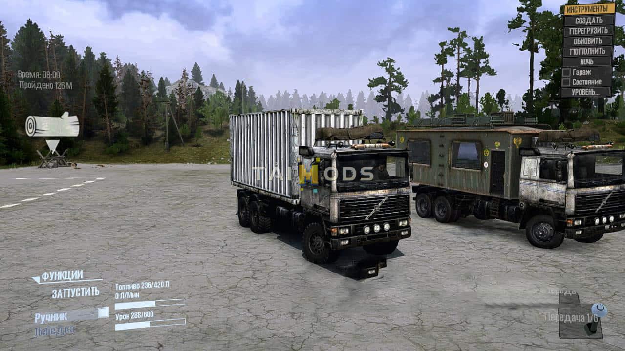 Spintires:Mudrunner - Volvo FL12 Pack 6x6 6x4 Truck V1.0 (V14.08.19) Spintires:Mudrunner - Volvo FL12 Pack 6x6 6x4 Truck V1.0 (V14.08.19)