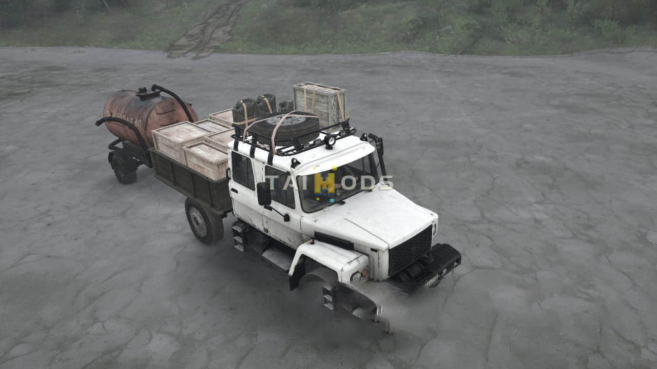 Spintires:Mudrunner - Tuz Sadko 108 Warthog V1.0 (V14.08.19) Spintires:Mudrunner - Tuz Sadko 108 Warthog V1.0 (V14.08.19)