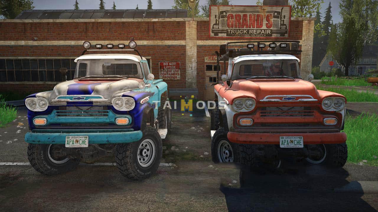 Spintires:Mudrunner - Chevrolet Apache 38 V1.0 (V14.08.19) Spintires:Mudrunner - Chevrolet Apache 38 V1.0 (V14.08.19)