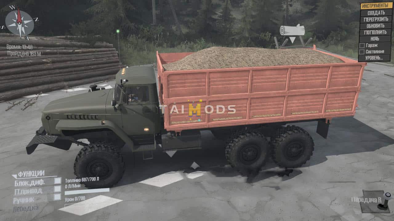 Spintires:Mudrunner - Ural-4320 Truck V18.10.20 (V14.08.19)