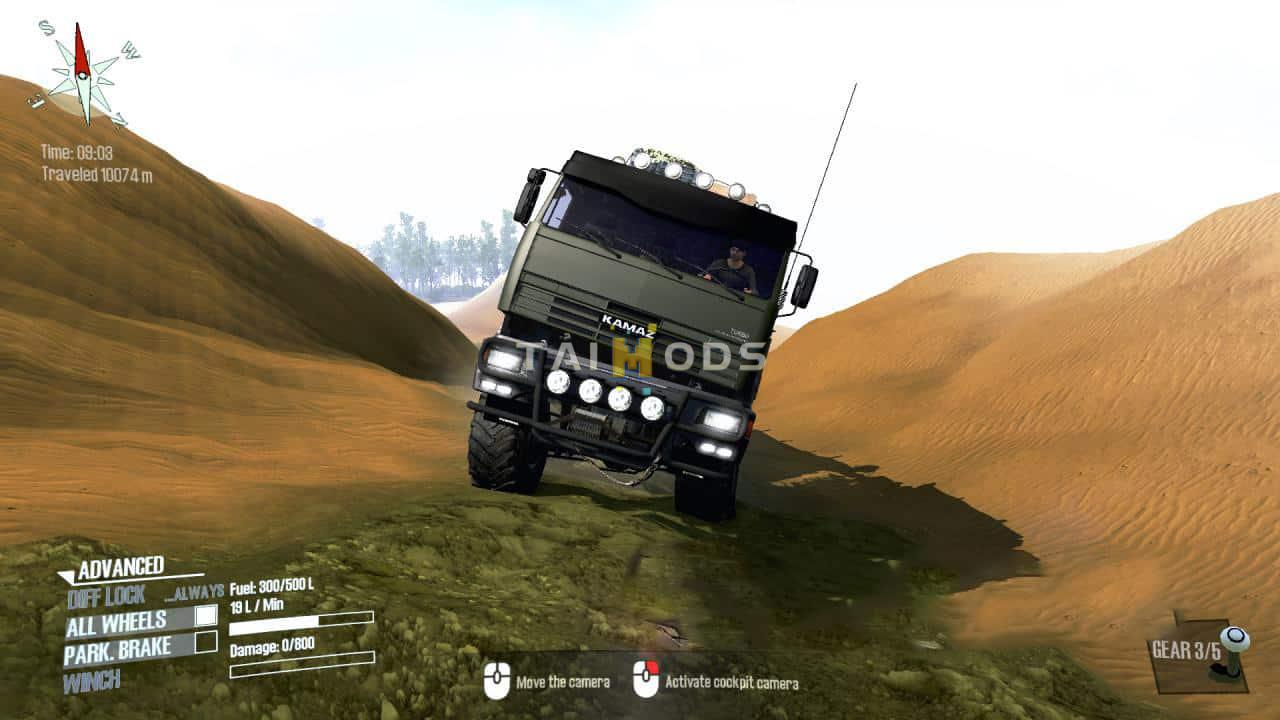 Spintires:Mudrunner - Kamaz 54115 Truck V2.0 (V10.06.19) Spintires:Mudrunner - Kamaz 54115 Truck V2.0 (V10.06.19)