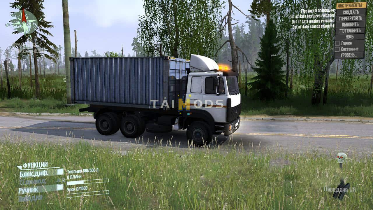 Spintires:Mudrunner - Maz 6422 Truck V4 (V10.06.19) Spintires:Mudrunner - Maz 6422 Truck V4 (V10.06.19)
