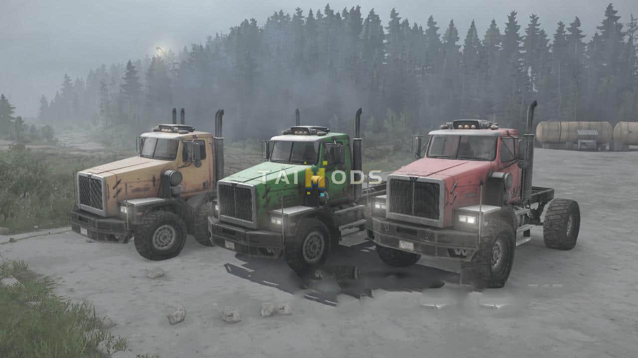 Spintires:Mudrunner - Western Star Pack USA Truck V1.0 (V14.08.19) Spintires:Mudrunner - Western Star Pack USA Truck V1.0 (V14.08.19)