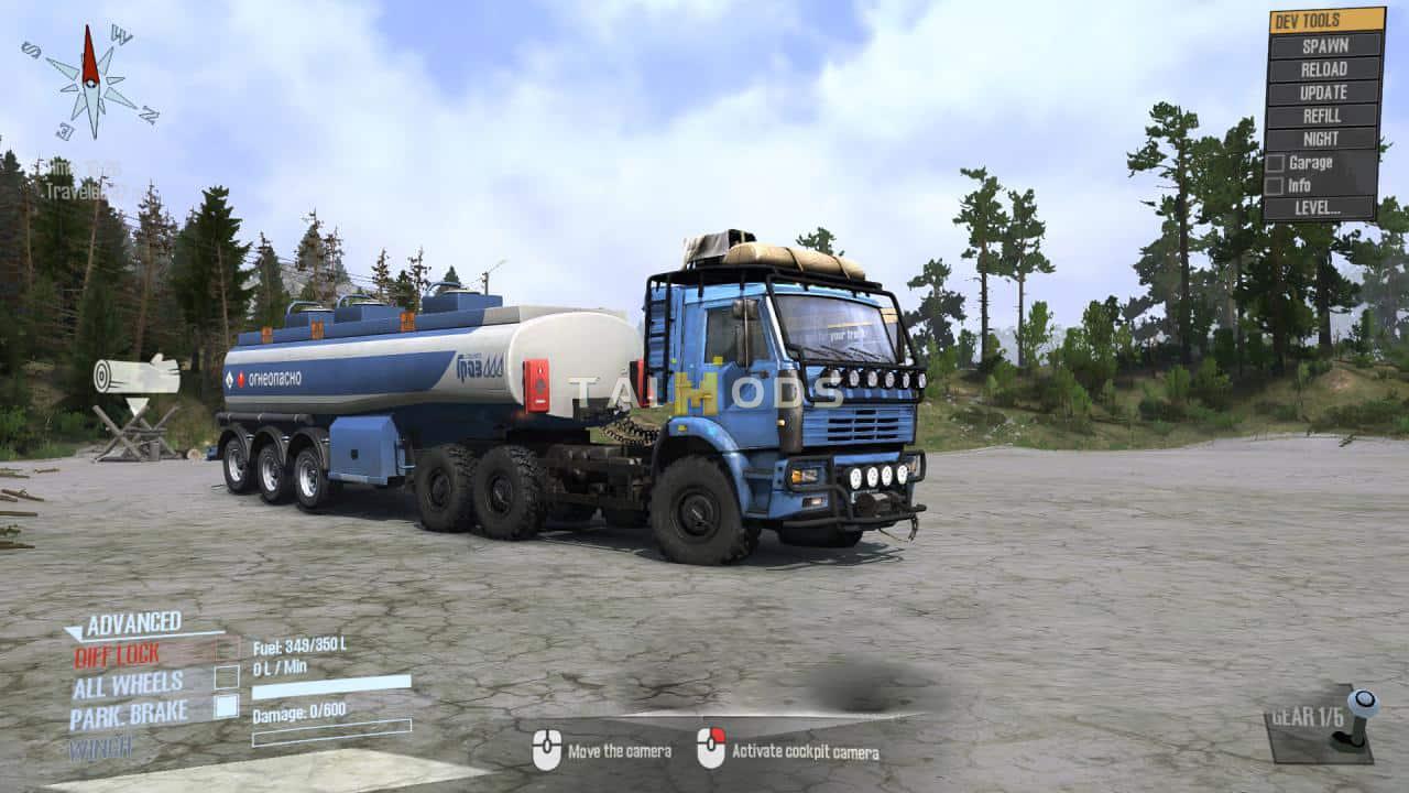 Spintires:Mudrunner - Kamaz 6522 Truck V2.0 (V10.06.19) Spintires:Mudrunner - Kamaz 6522 Truck V2.0 (V10.06.19)